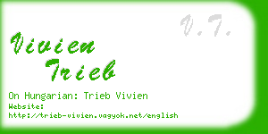 vivien trieb business card